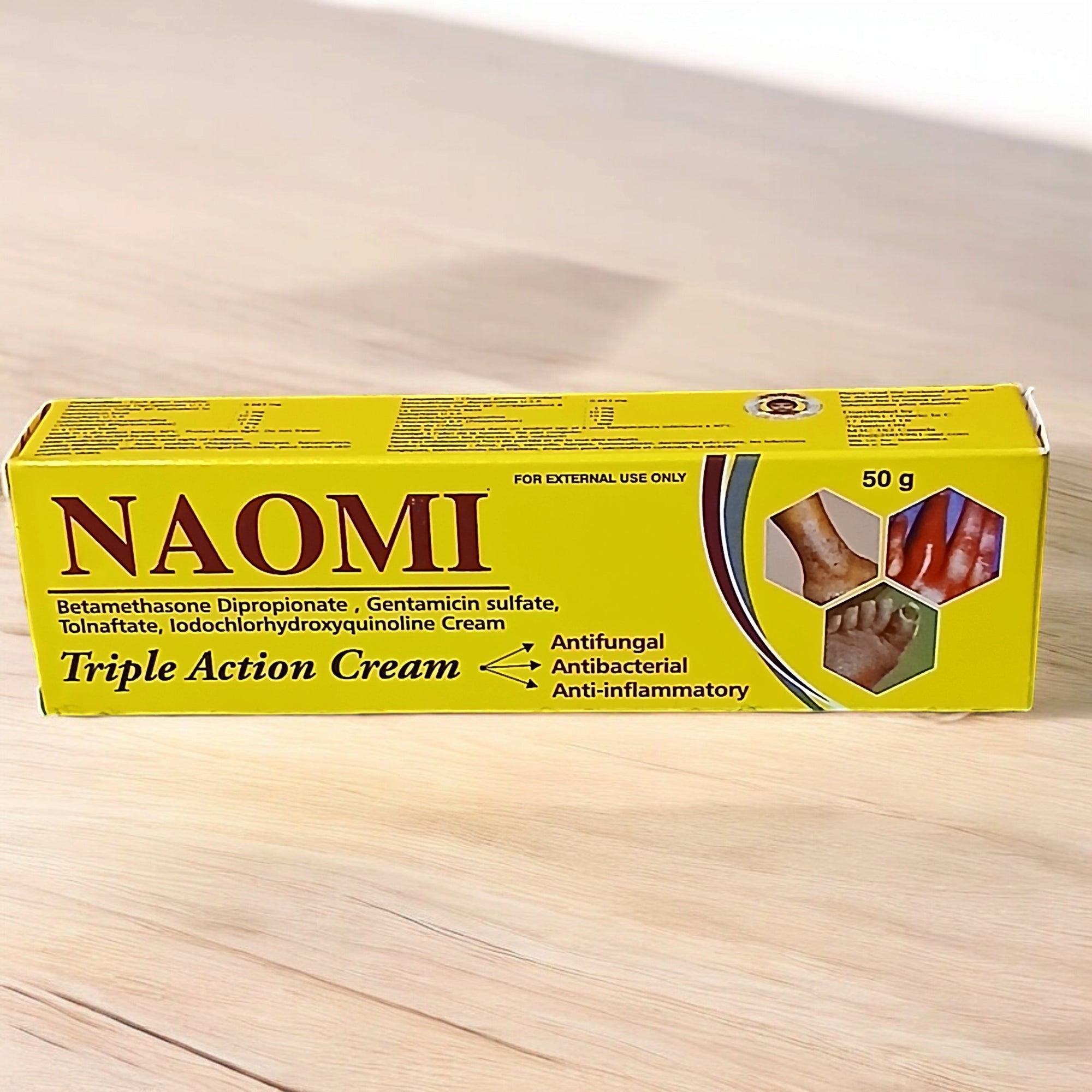 NAOMI Triple Action Cream 50g